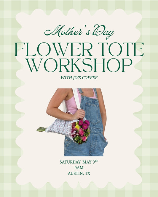 Flower Tote Workshop