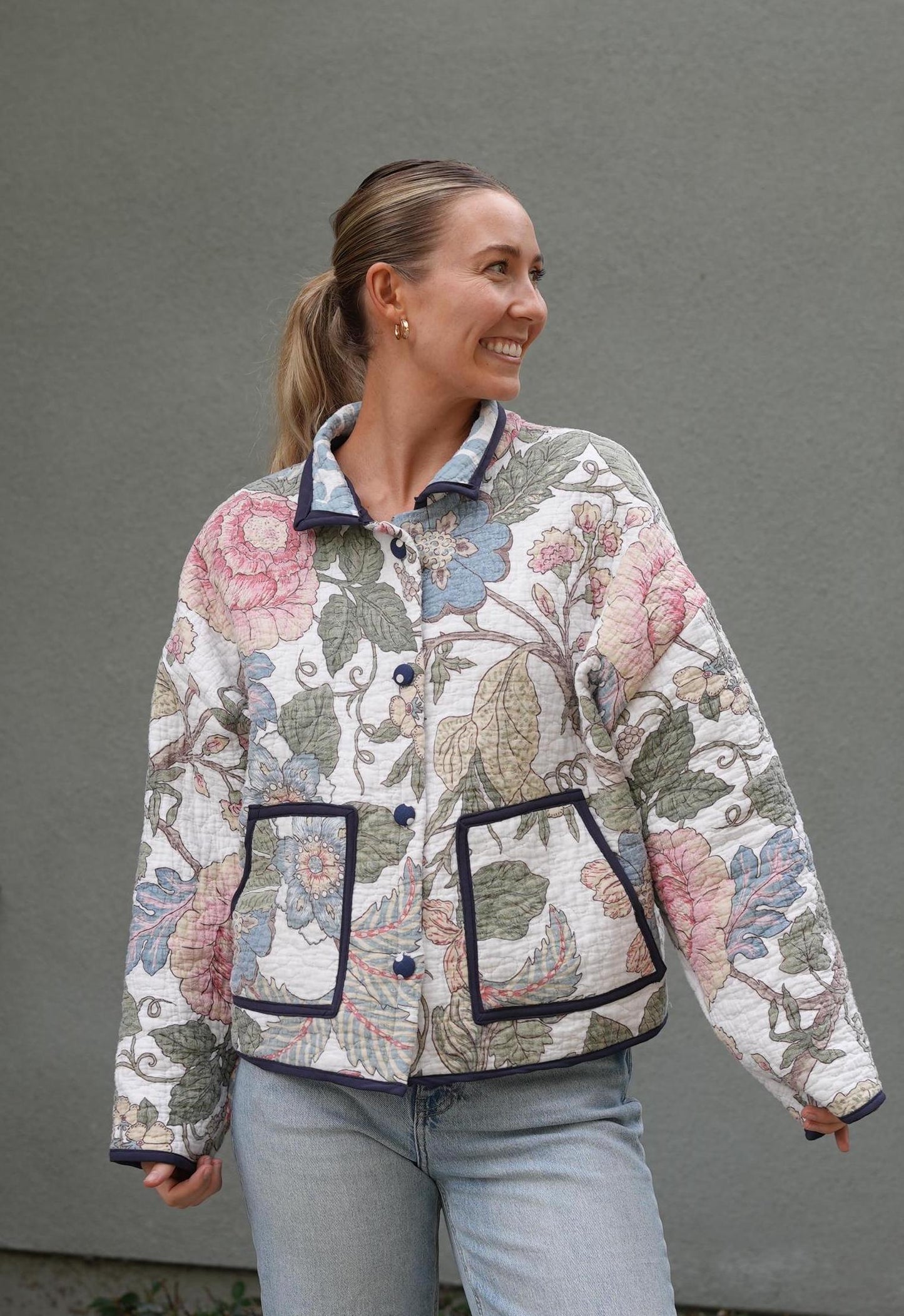 Dotti Quilted Jacket Sewing Pattern | PDF Pattern | Video Tutorial | Size XS-XXL | Instant Download