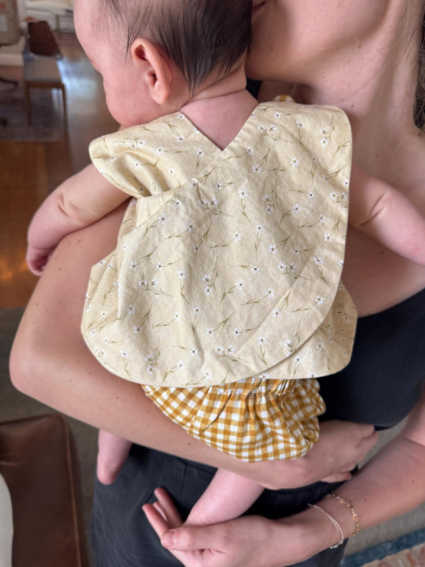 Baby Bloomer & Tunic PDF Sewing Pattern: Reversible, Oversized Fit, Sizes 0-3M to 3T