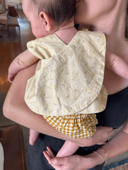 Baby Bloomer & Tunic PDF Sewing Pattern: Reversible, Oversized Fit, Sizes 0-3M to 3T