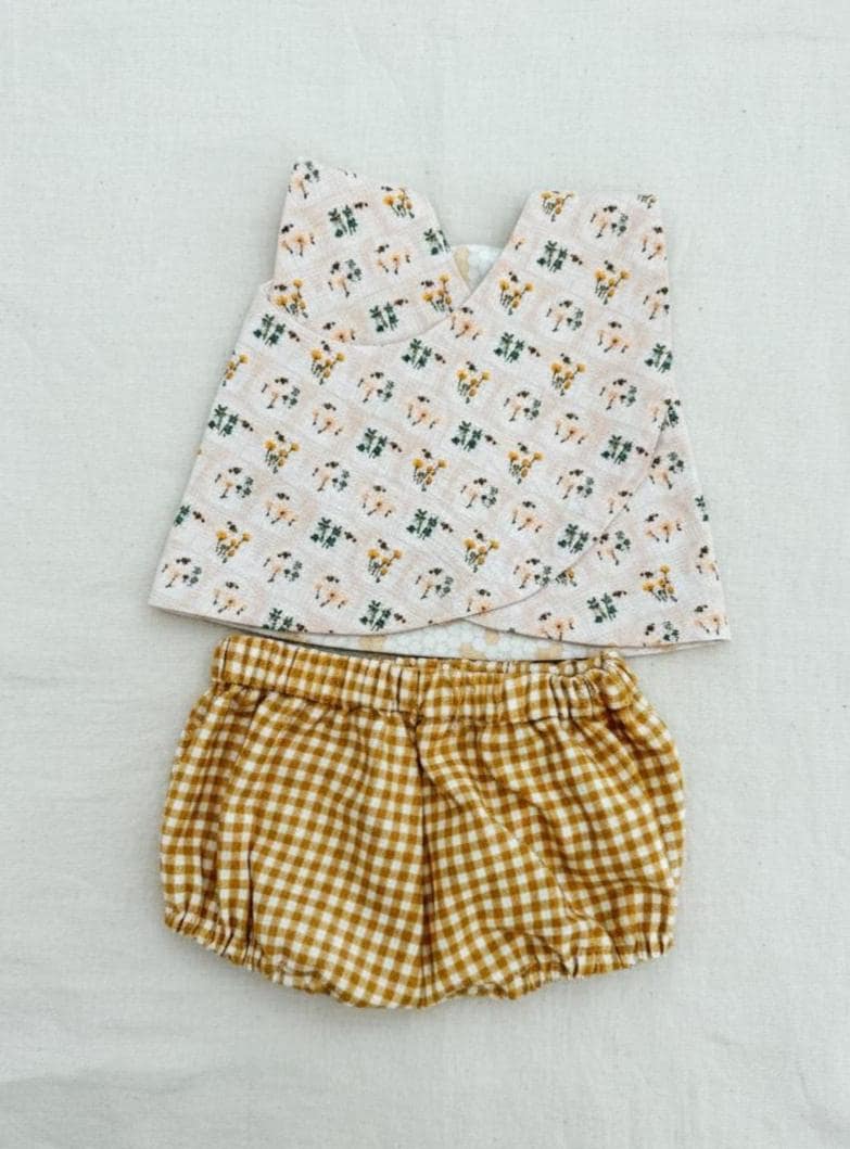 Baby Bloomer & Tunic PDF Sewing Pattern: Reversible, Oversized Fit, Sizes 0-3M to 3T