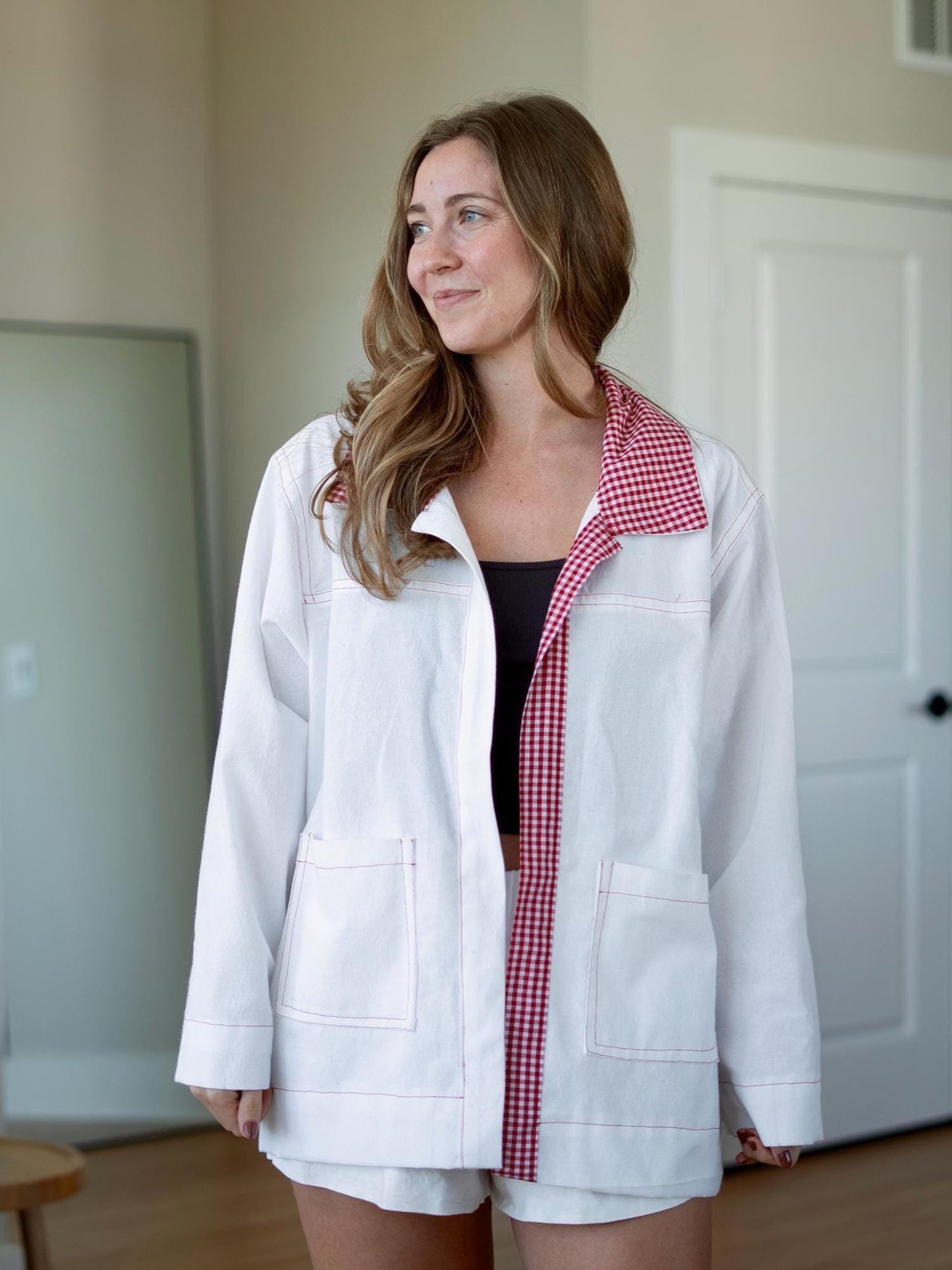 Carpenter Jacket PDF Sewing Pattern | Utility Jacket | Video Tutorial | Unisex XS–XXL